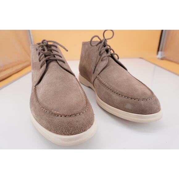 Canali Taupe Suede Chukka Hiking Boots Size 8.5 New Lace Up $595 Ankle main image 7